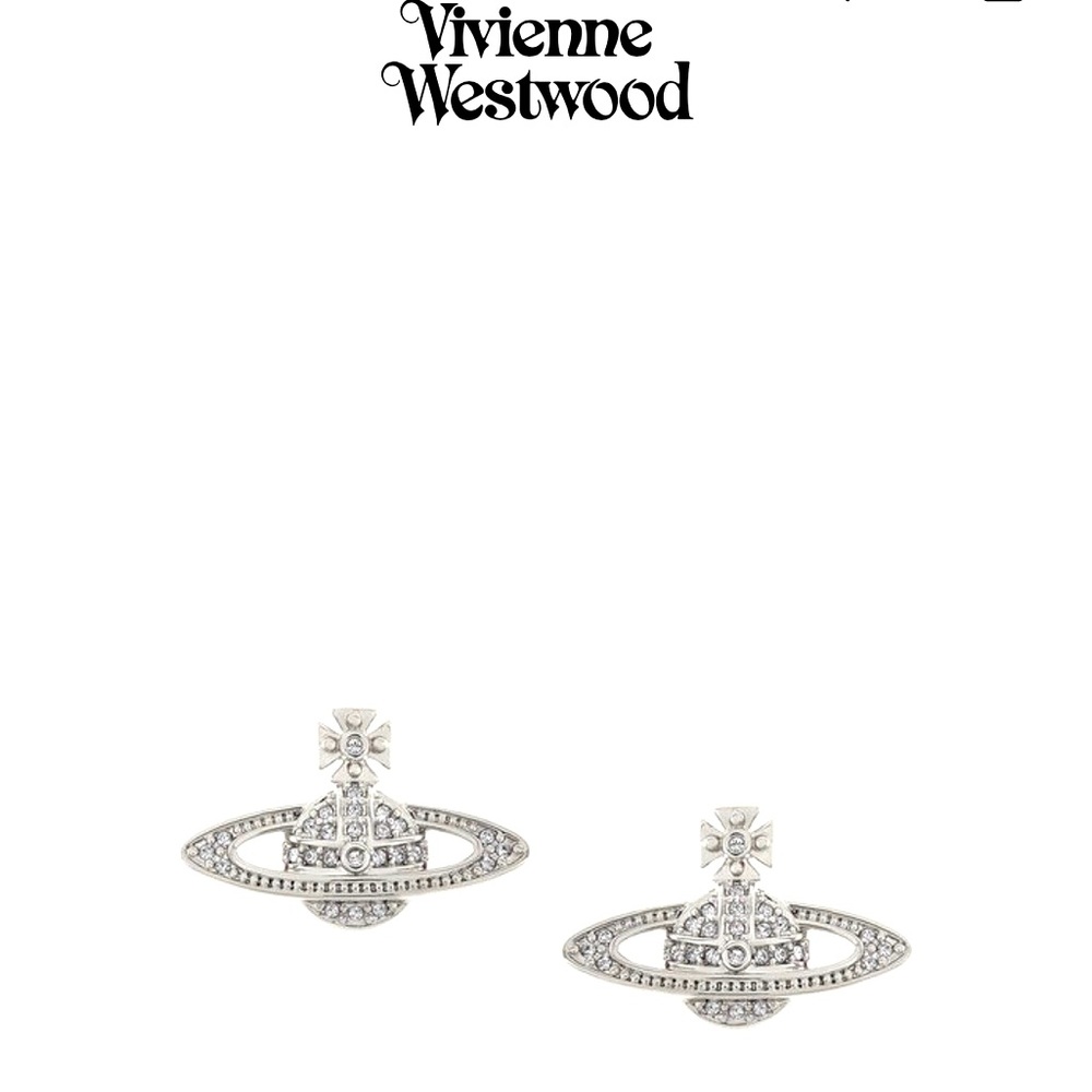 Authentic Mini bas relief stud earrings